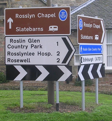 Rosslyn Street Signage.